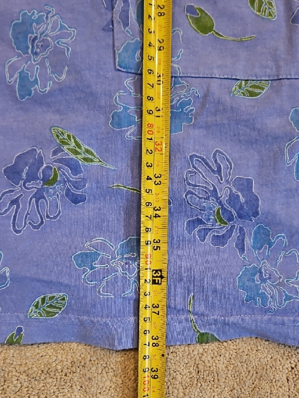 fresh produce Purple/Blue Floral Dress - Picture 9 of 11